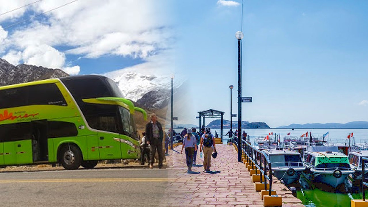 Tourist bus Cusco to Puno